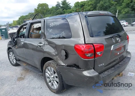 2008 Toyota Sequoia Limited 5.7L V8 z USA, uszkodzony, nr VIN 5TDZY68A38S003256